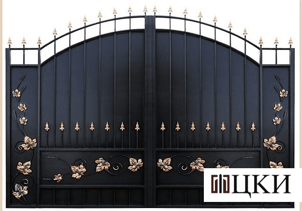 Ворота для дачи под ключ «Кировск» фото
